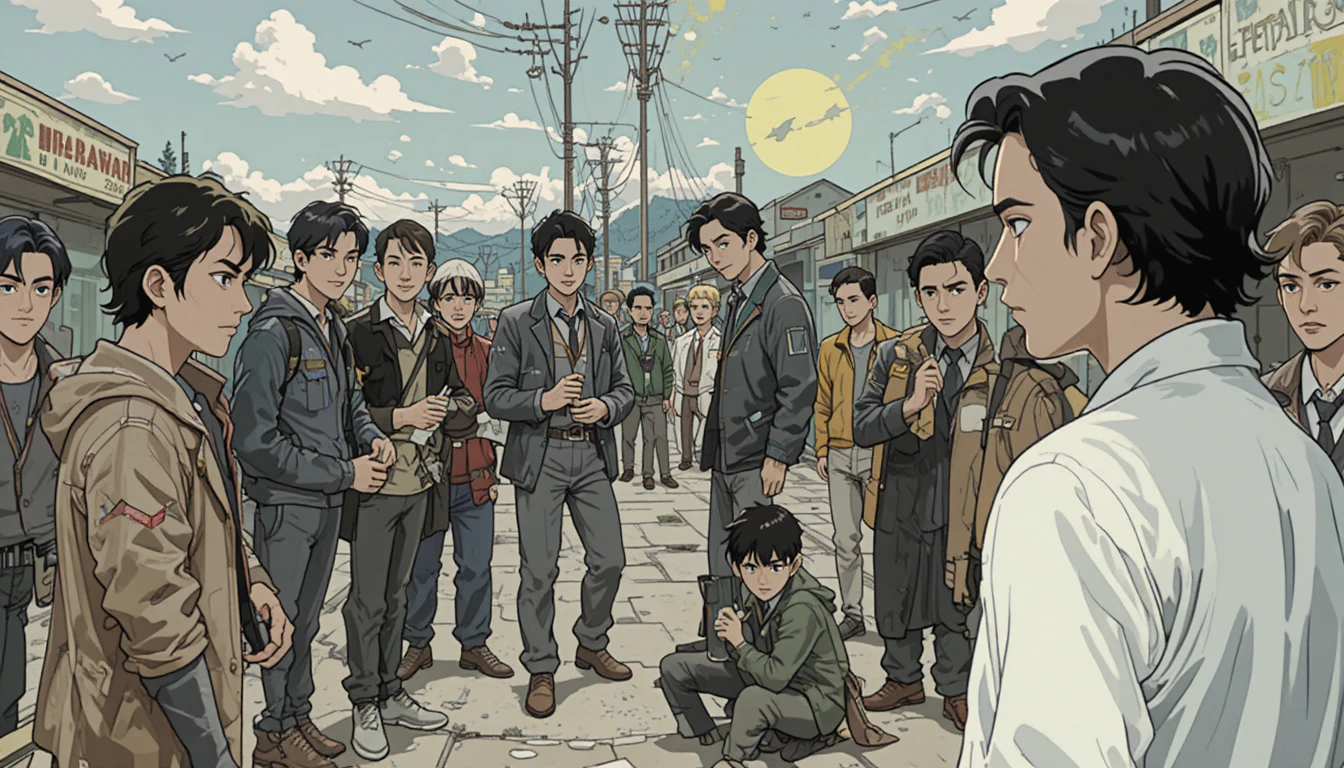 A man welcomed into a tough urban city gang