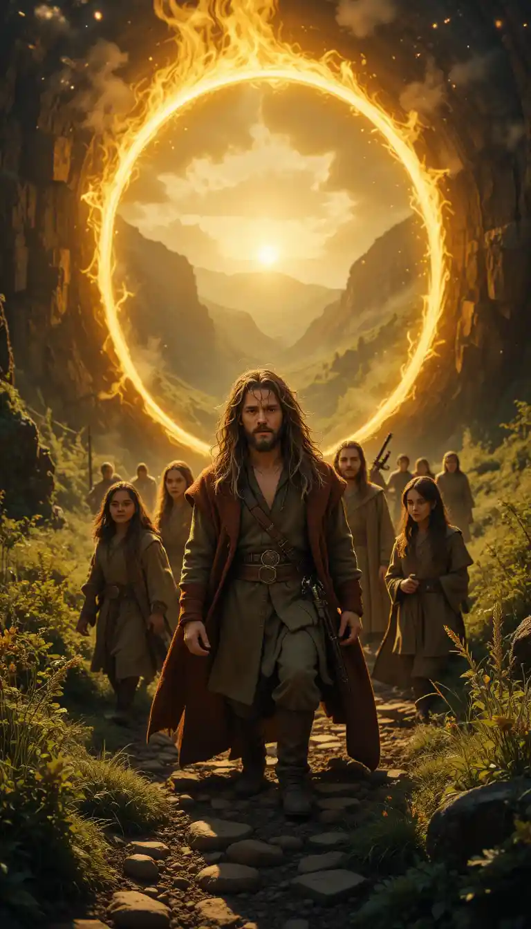 Un hobbit e i suoi compagni iniziano un pericoloso viaggio fantasy