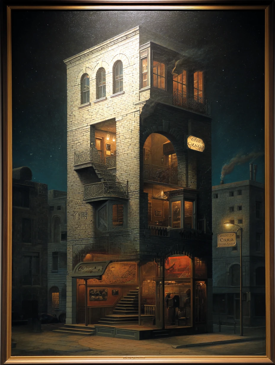 Layered box artwork creating a striking depth illusion