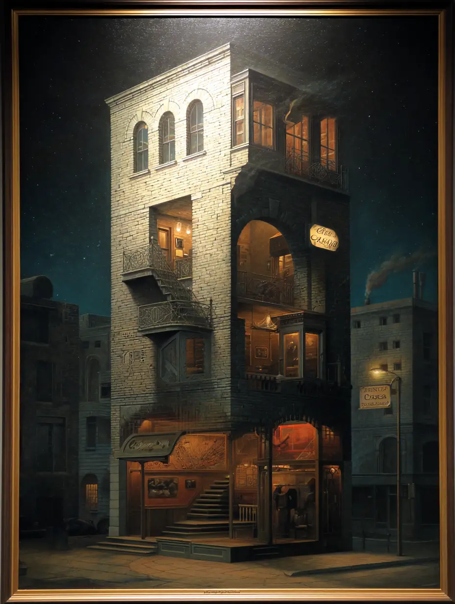 Layered box artwork creating a striking depth illusion