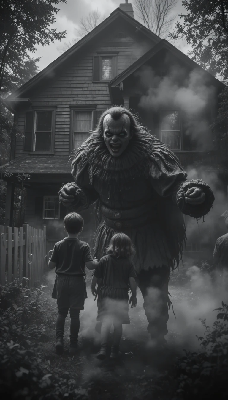 Paranormal investigators confront dark forces in a haunted home