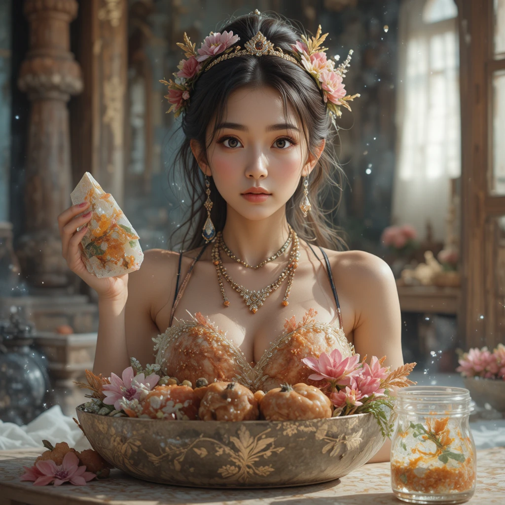 햇살 속에서 나비를 쫓는 장난기 많은 작은 시골 고양이