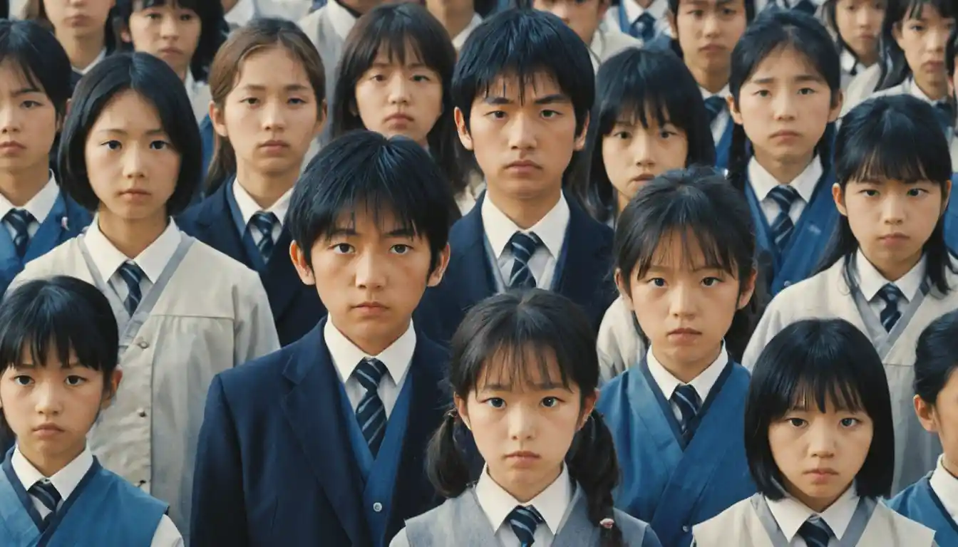 Classe di scuola media costretta a un letale gioco battle royale