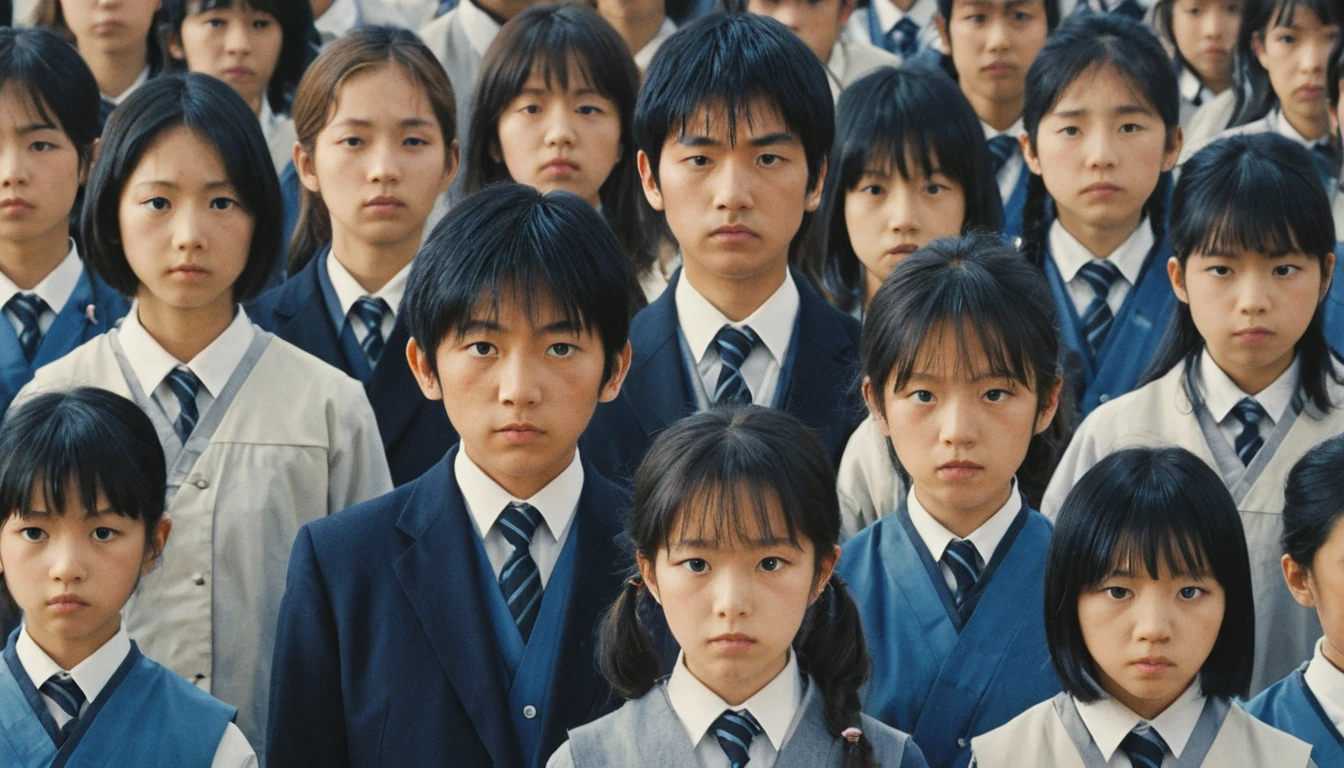 Classe di scuola media costretta a un letale gioco battle royale