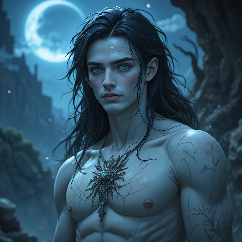 Mittelalter Gott des Schlafes in einer mystischen Fantasywelt