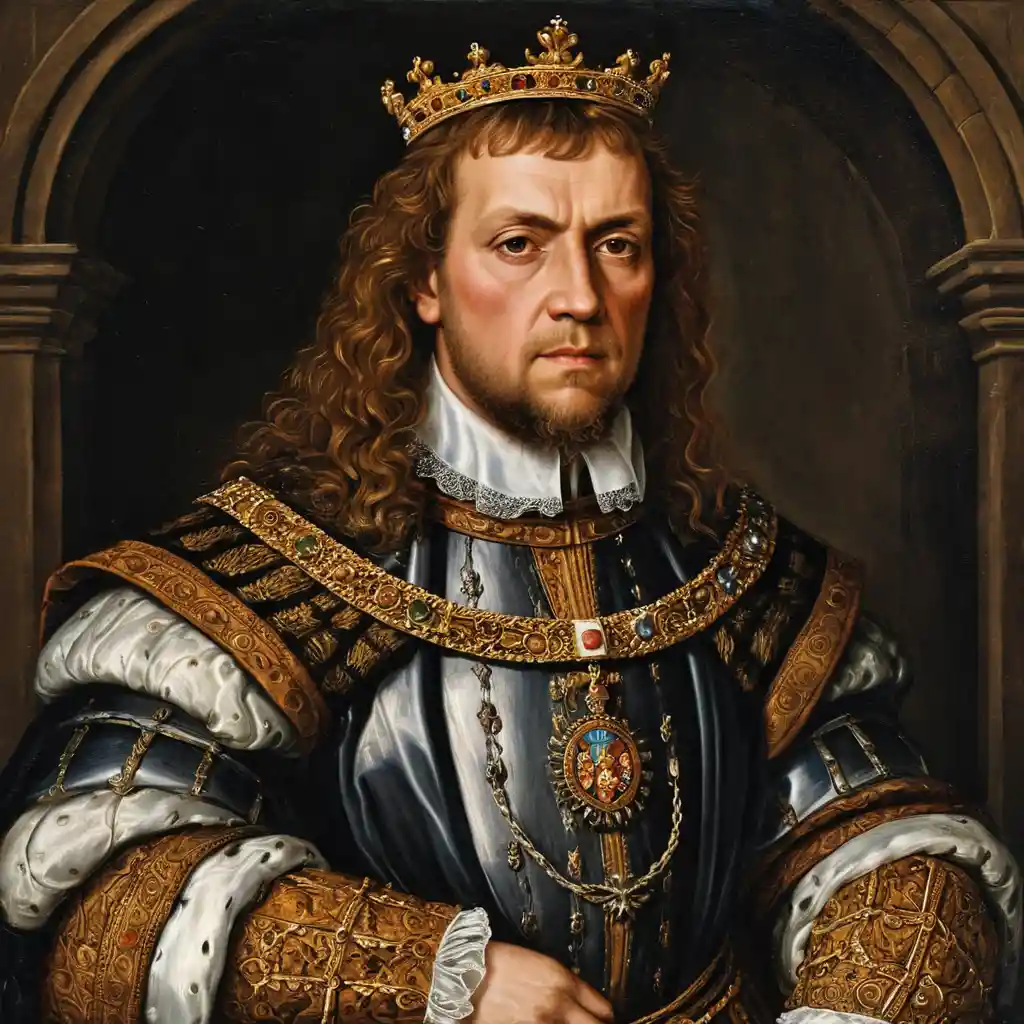 Renaissance portrait of Scottish king Phillip Mackson