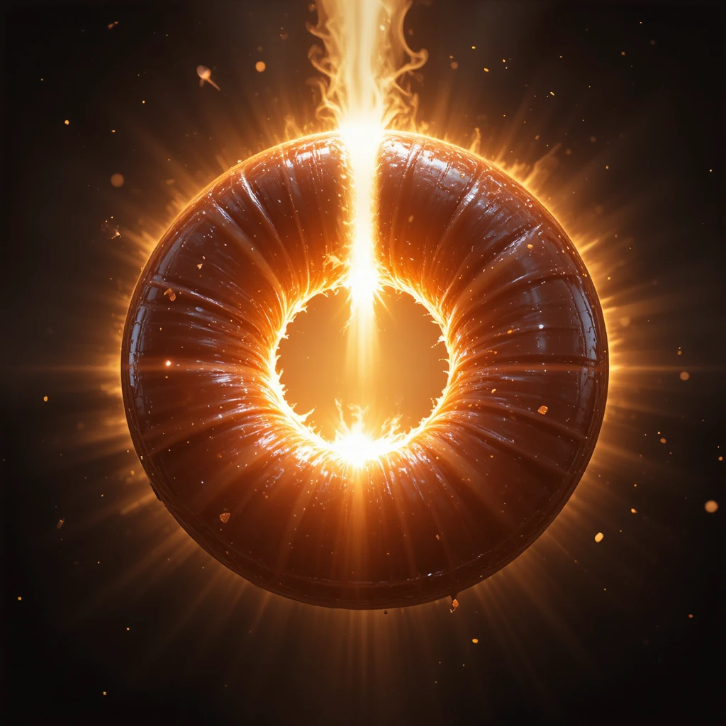 Eclipse de Dona Glaseada enmarcando un Ardiente Anillo de Fuego