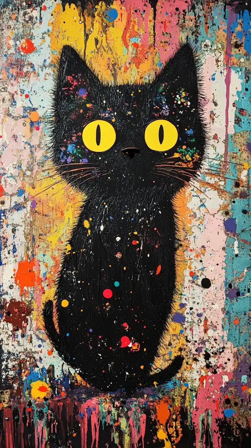 Pop art fantasy painting from Moscow and Shanghai studios