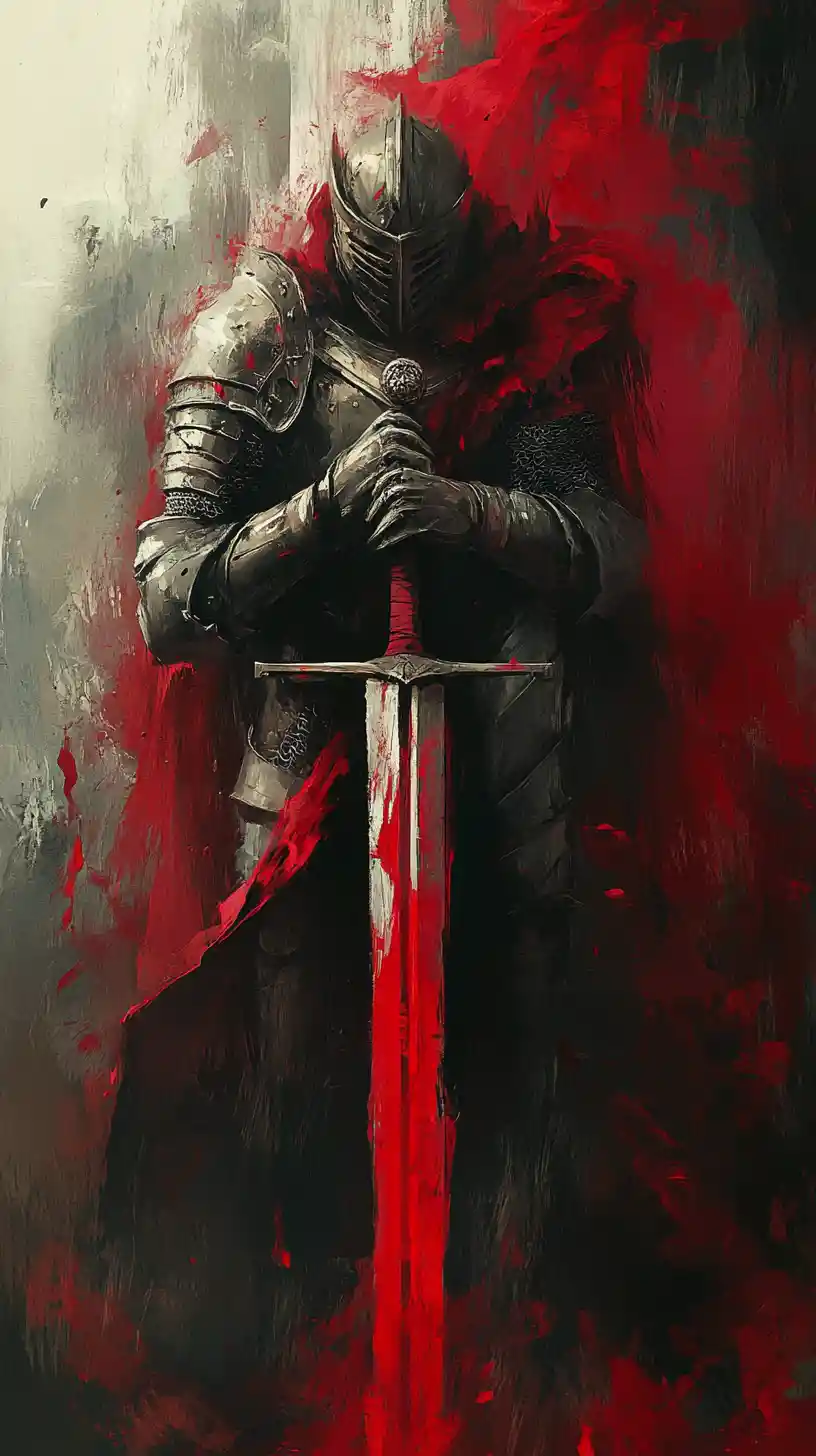 Defiant surrender before the looming kingdom of defeat