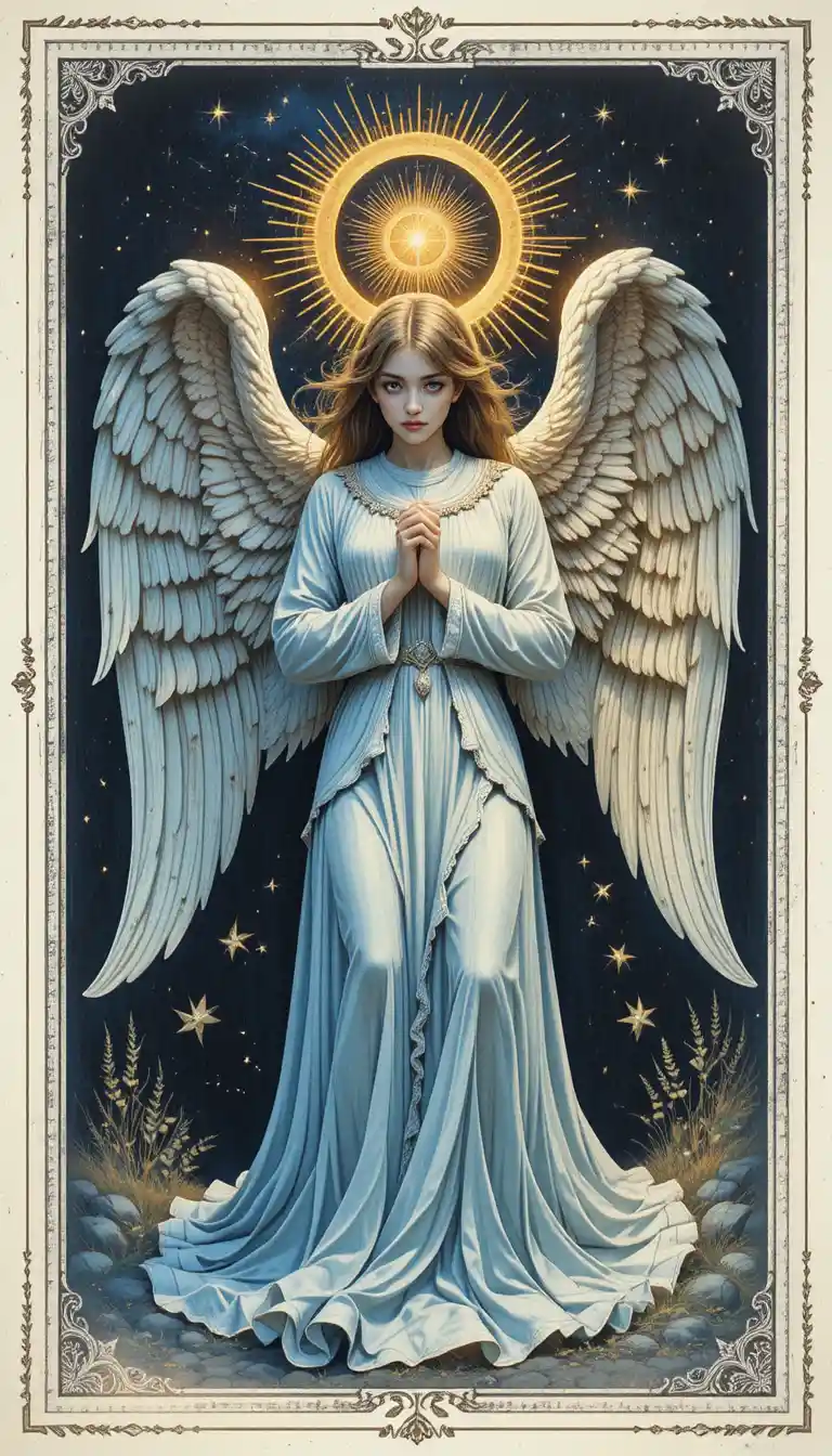 Guardian angel imagery about bullying and inner despair