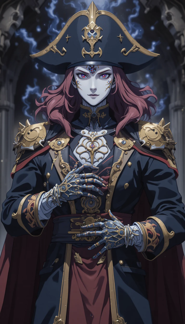 Anime space pirate guild leader protected by invisible guards