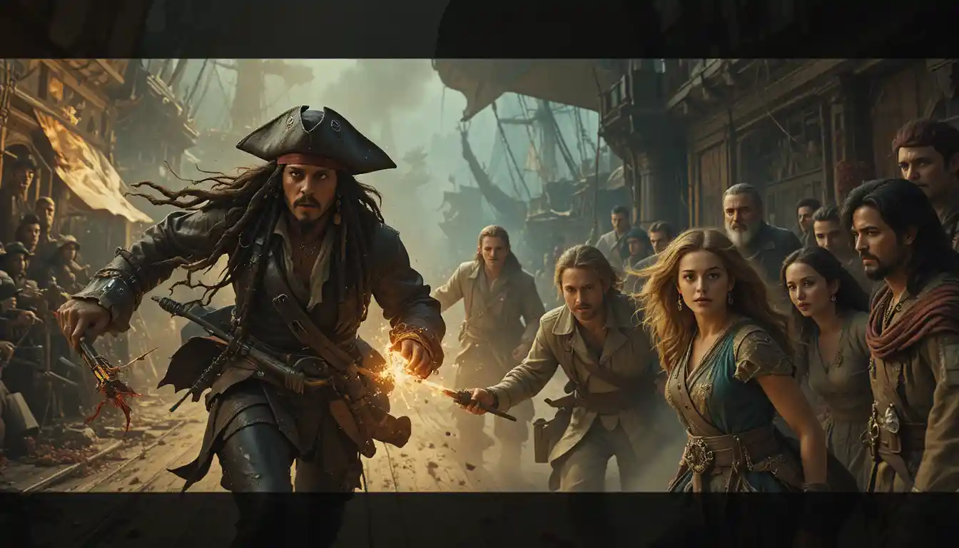 Pirate racing to claim the heart of a sea tyrant