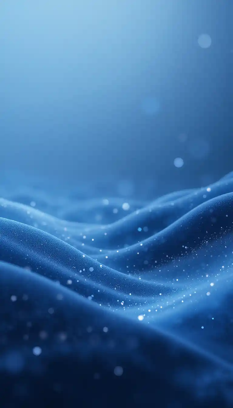 Degradado azul minimalista con suaves ondas de luz abstractas