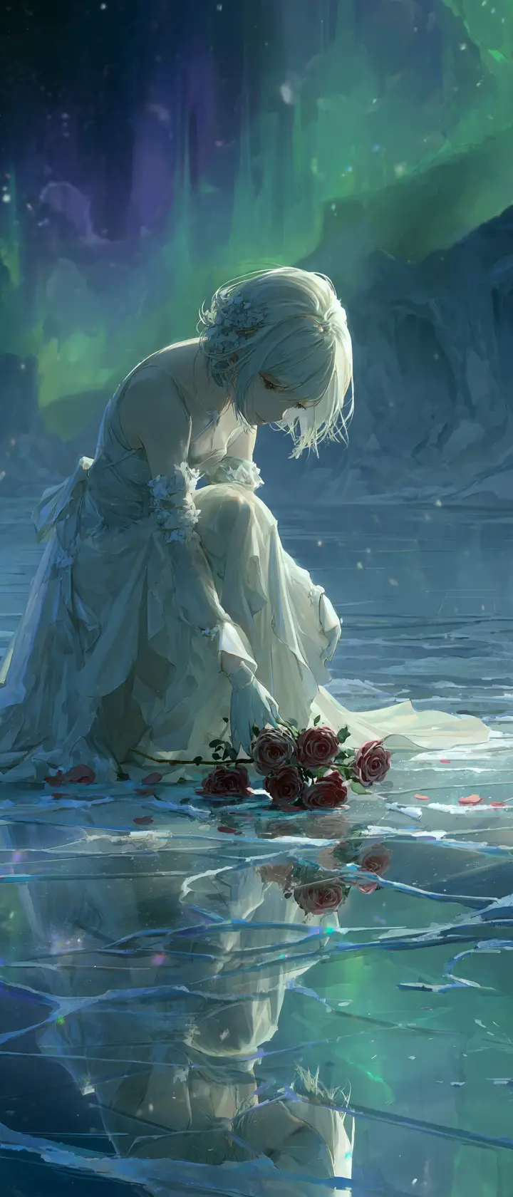 frozen lake