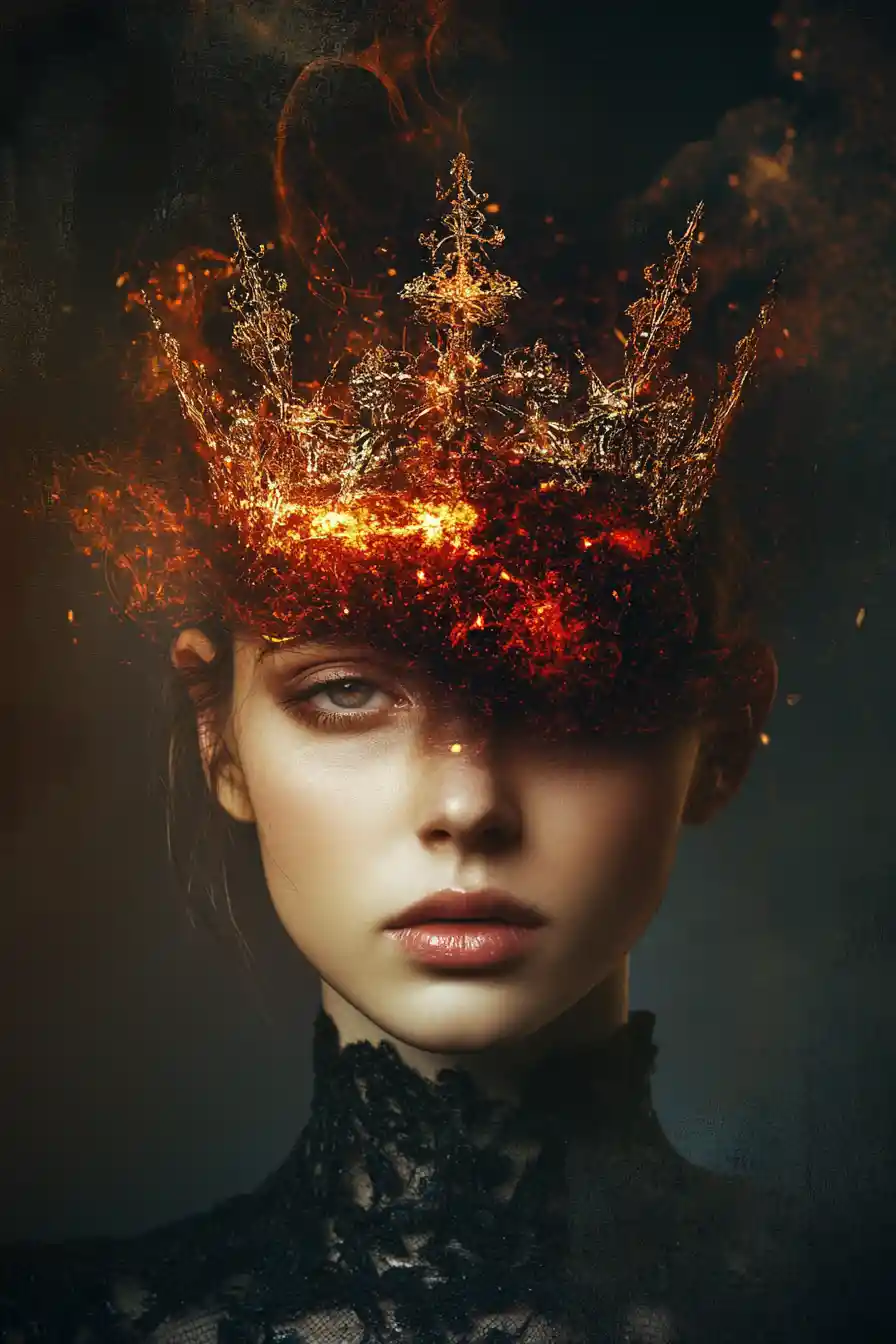 Elegant symmetry emerging from the depths of inner darkness
