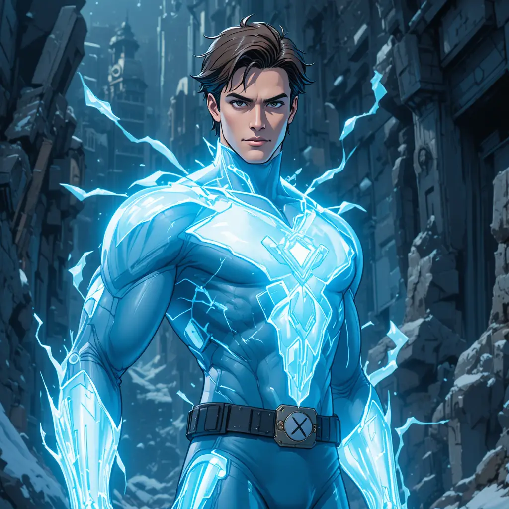 Héroe mutante masculino animado del universo Marvel
