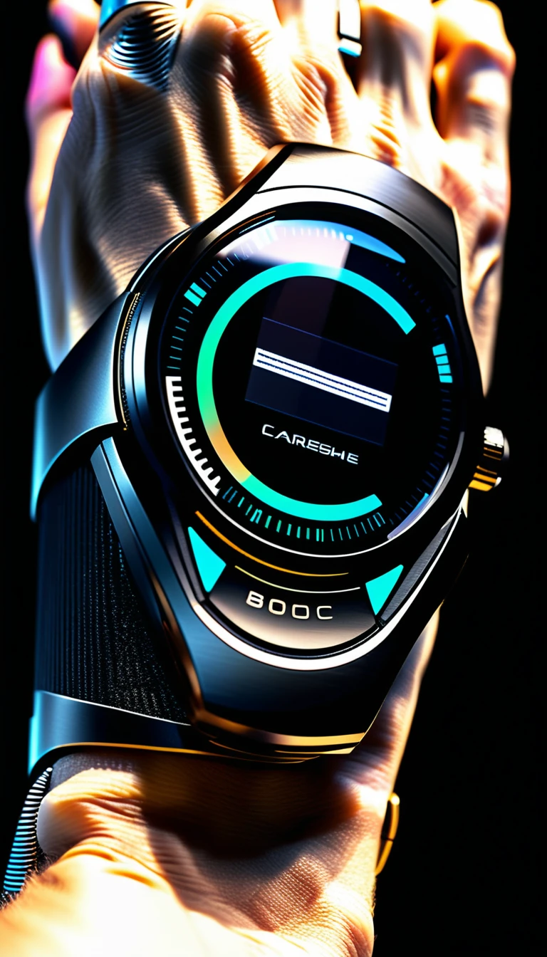 Bracciale alieno da avambraccio con touchscreen integrato
