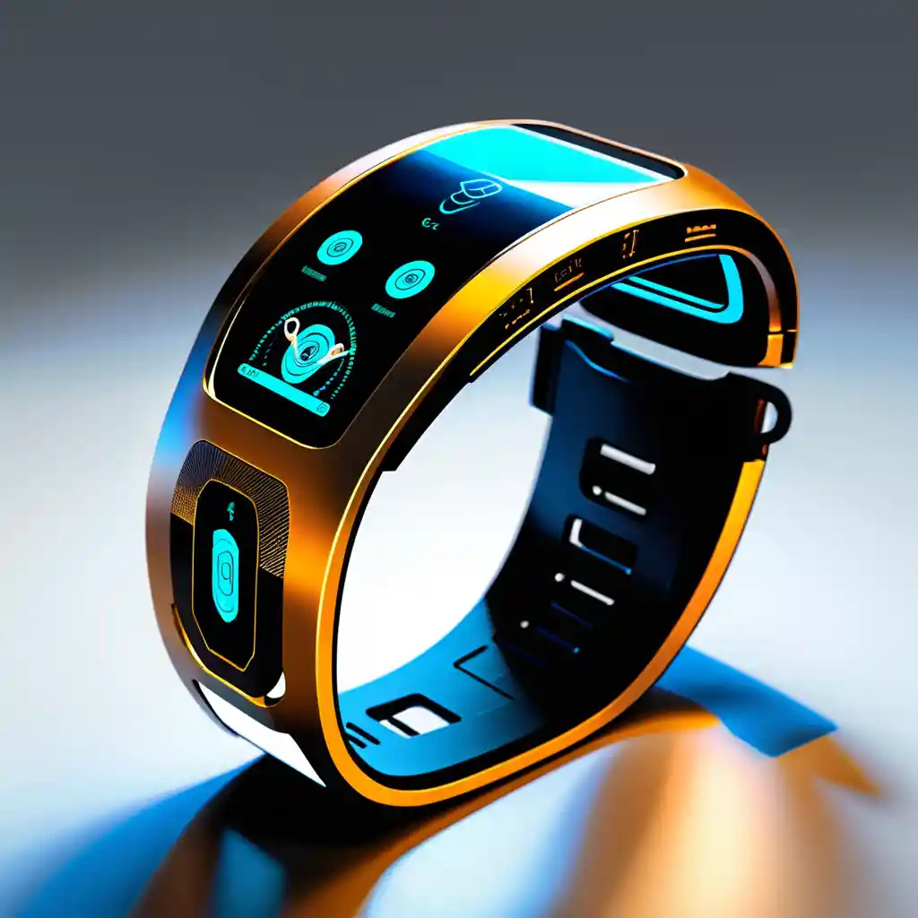 Bracciale da Avambraccio Aliena con Display Touchscreen Integrato