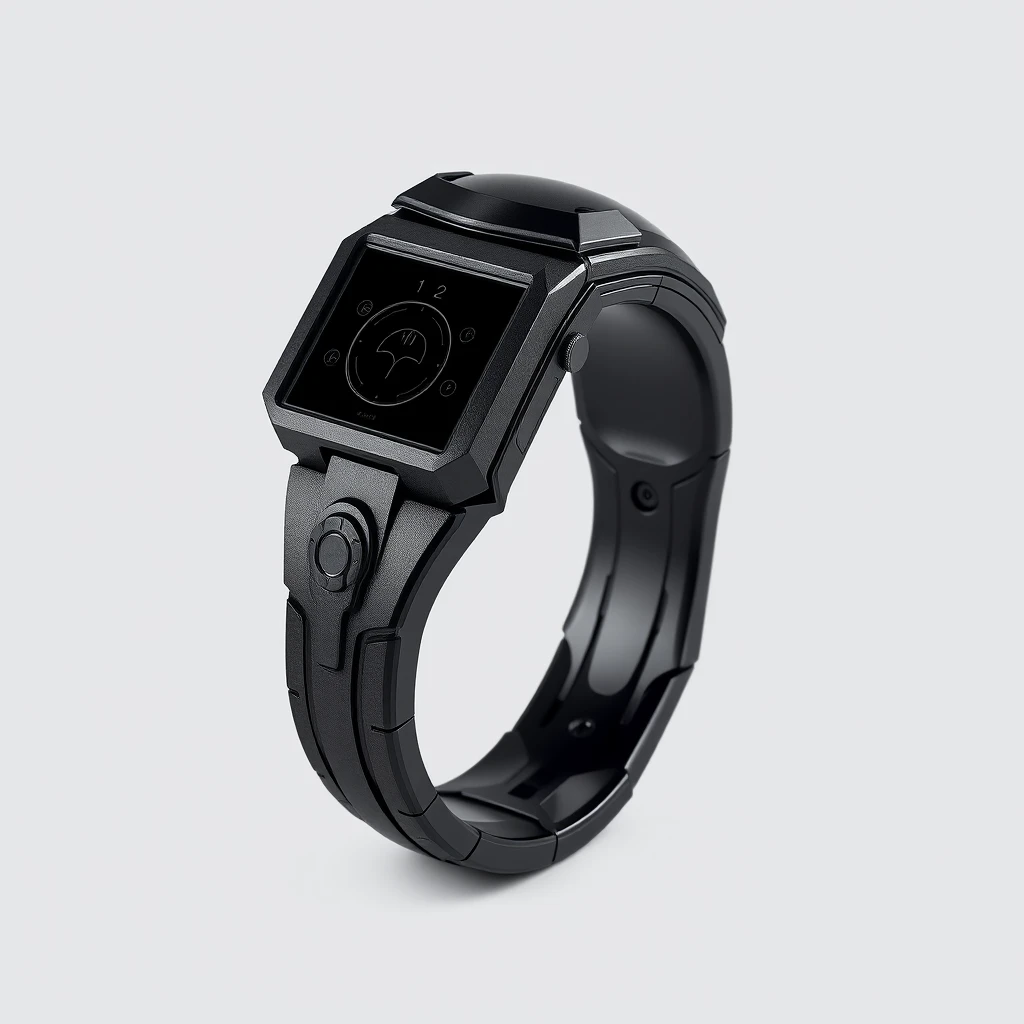 Bracciale alieno da avambraccio con display touchscreen integrato