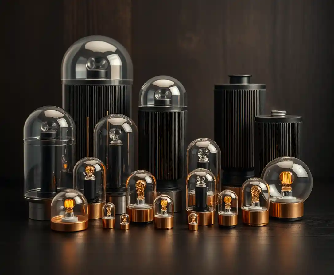 Helmholtz Resonators Arranged In Warm Still Life Scene