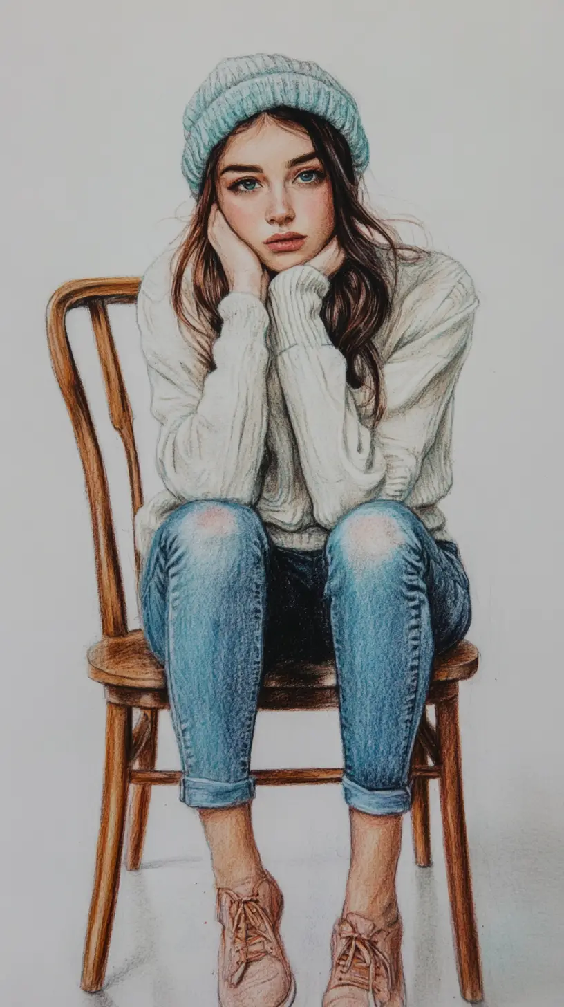 Exhausted young woman slumped across two office chairs