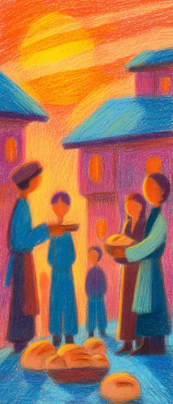 crayon drawing