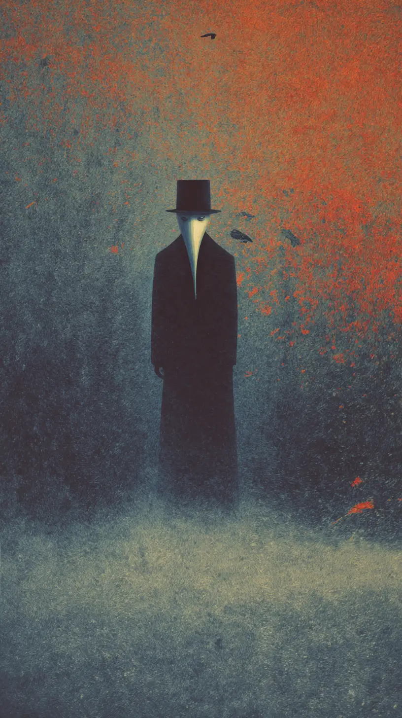 Scena di memoria surrealista minimalista con forme astratte testurizzate