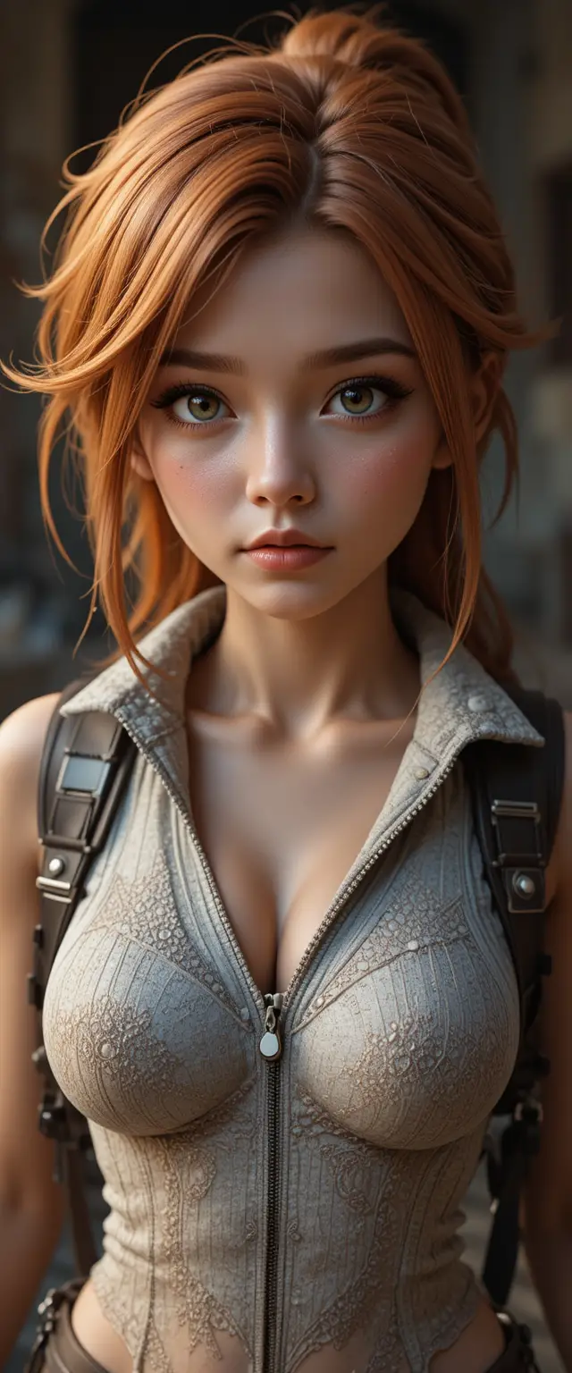 Realistic live action woman inspired by a stylized character