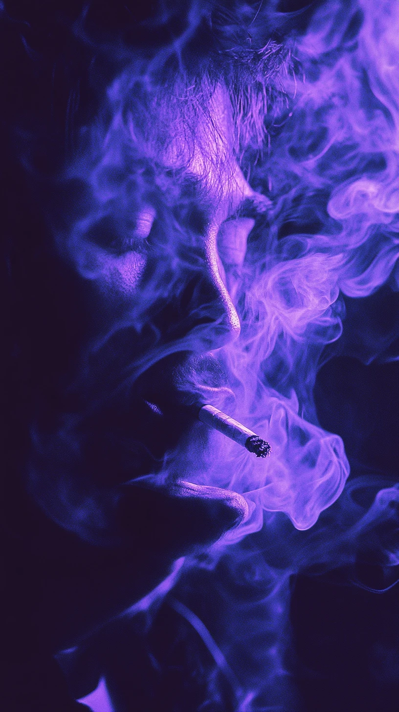 Hombre montando un caballo zafiro a través de un paisaje de fantasía