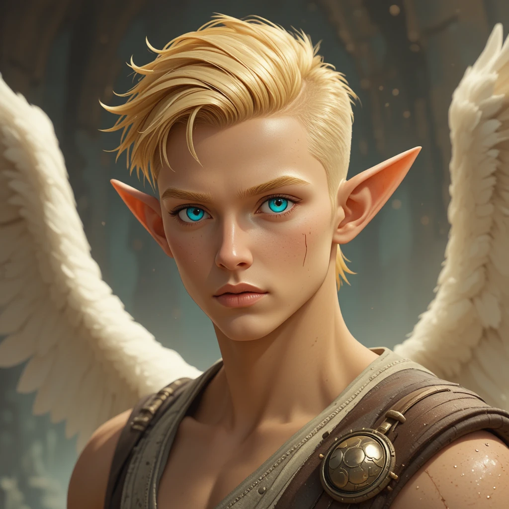 Engelskrieger aus einem mystischen Fantasy-Universum