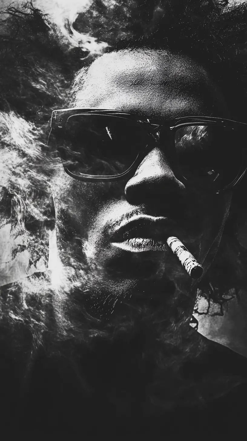 Fette Rap-inspirierte Textkunst mit aggressiven Lyrics