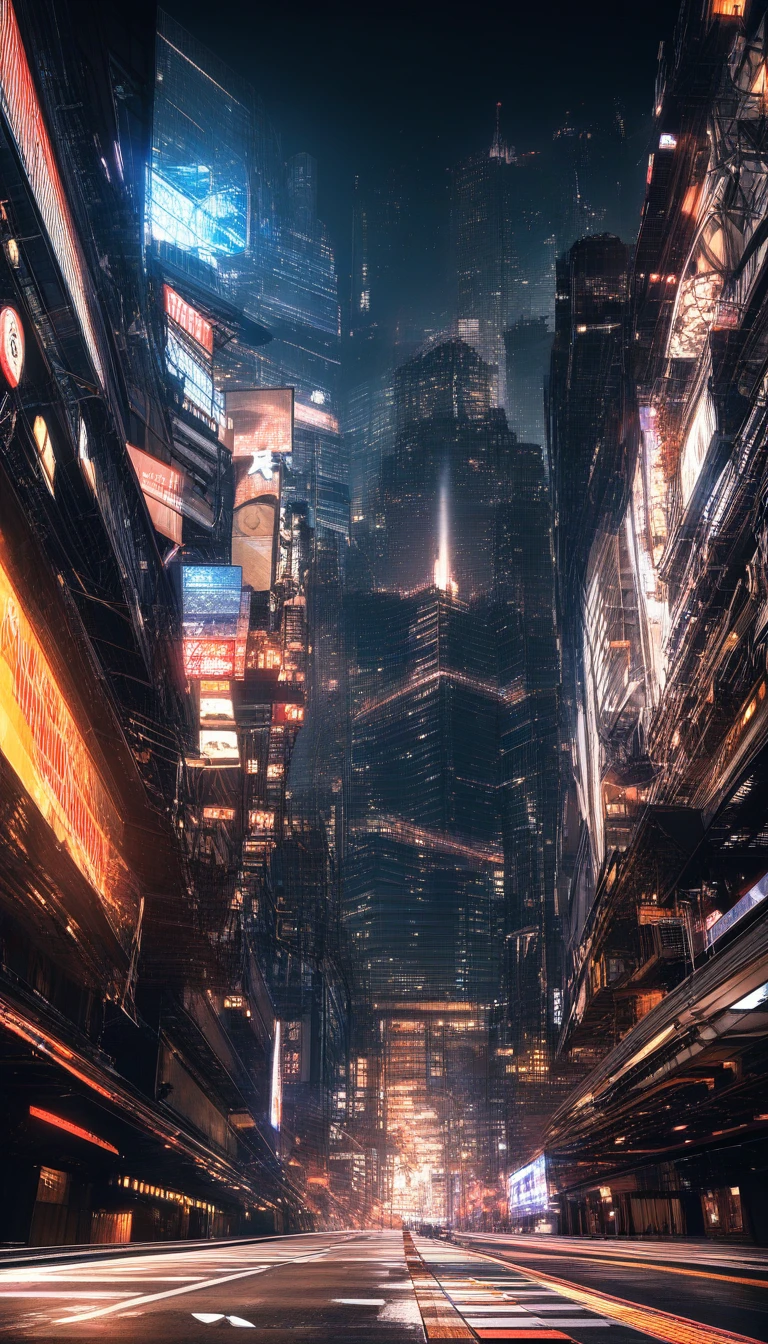 Paisagem cinematográfica de Tóquio com profunda dimensão urbana