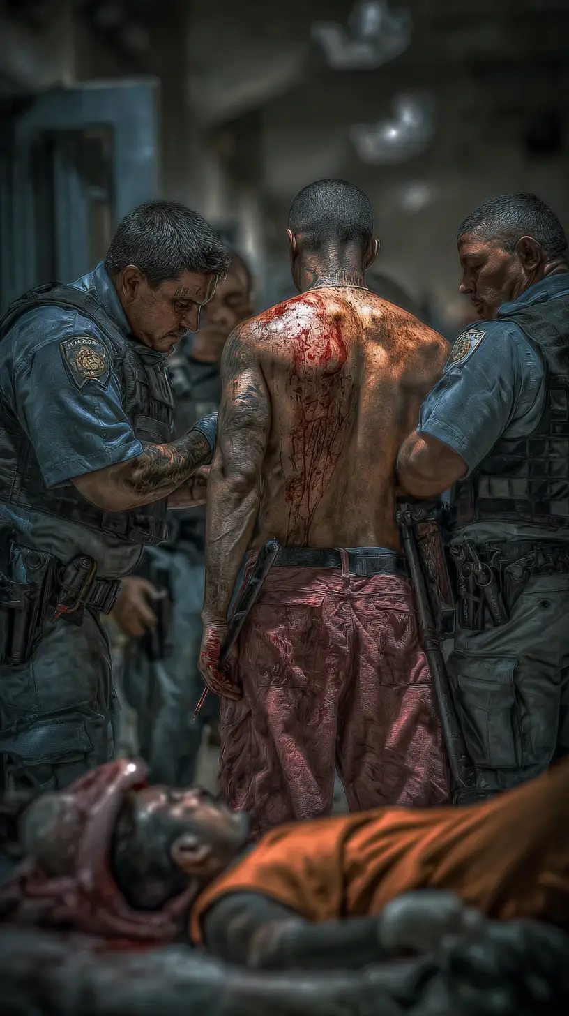 Violente bagarre de prisonniers dans une cellule surpeuplée