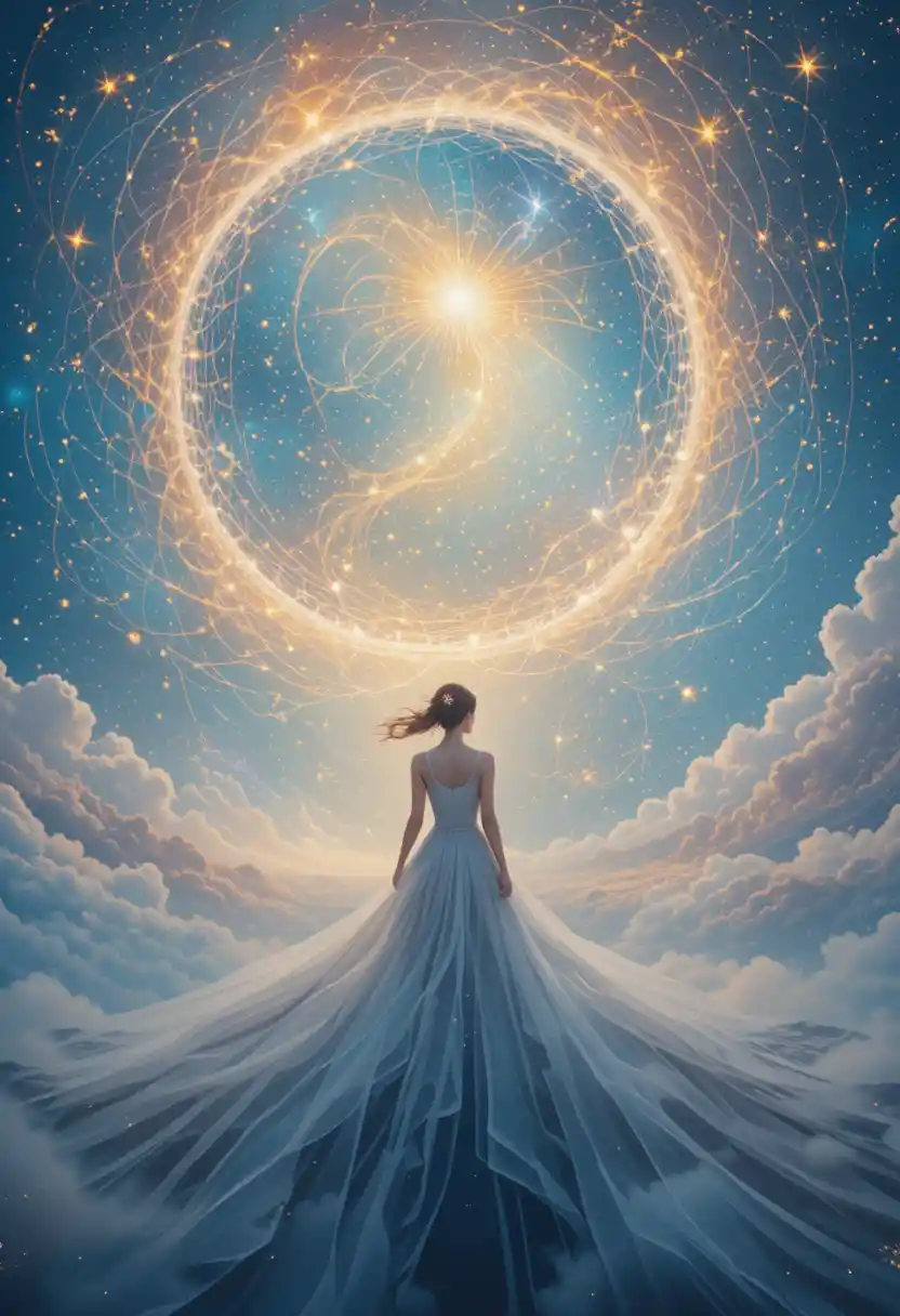 Dreamlike reflection on a distant and uncertain love