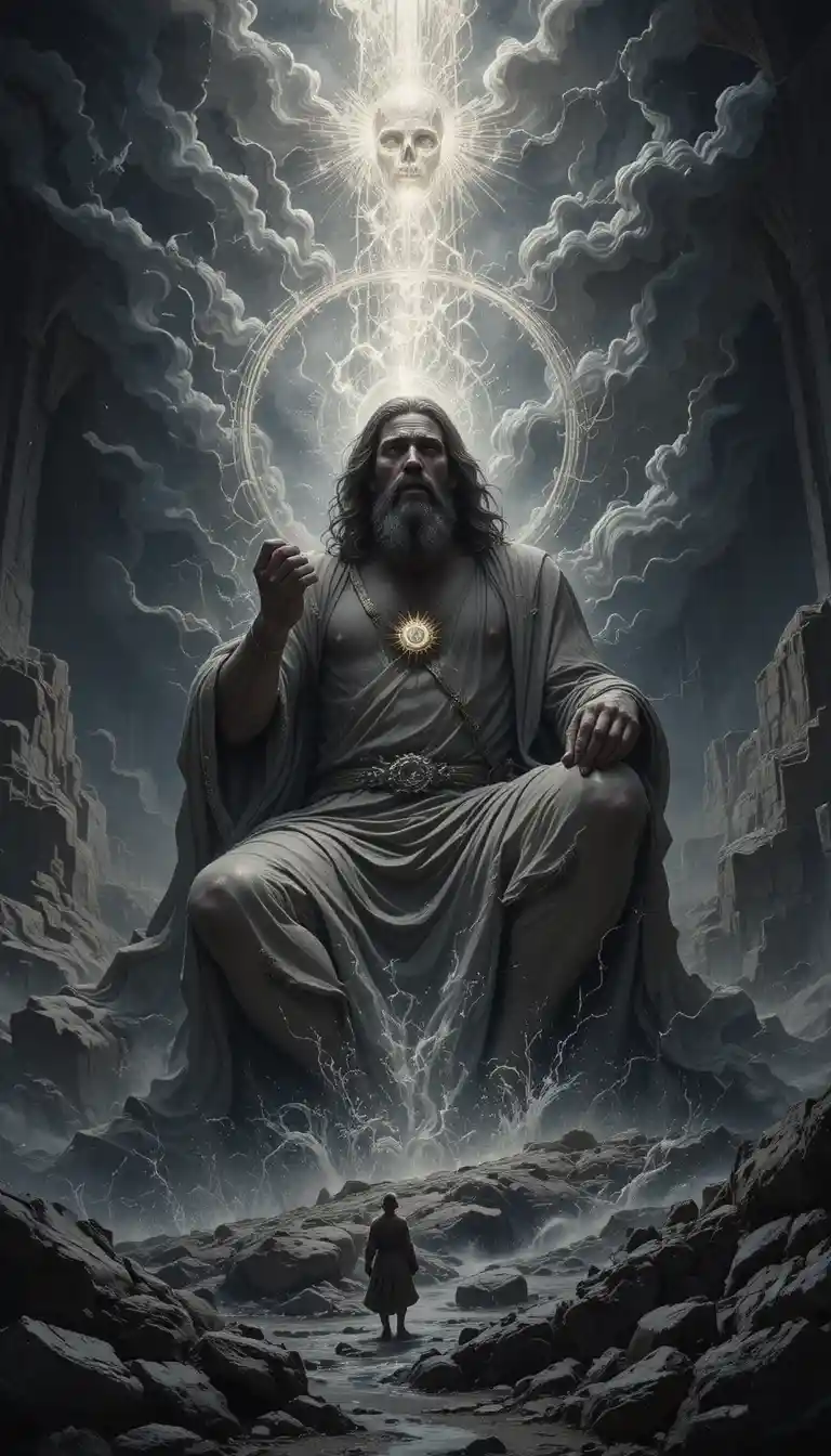 Divine wrath turning against corrupt life on earth