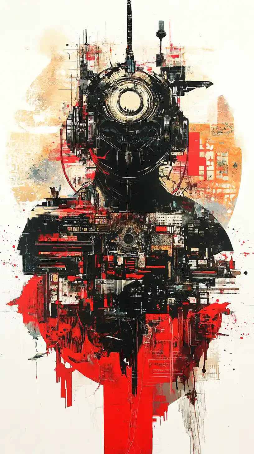Abstract visual art as a projection of faith and belief