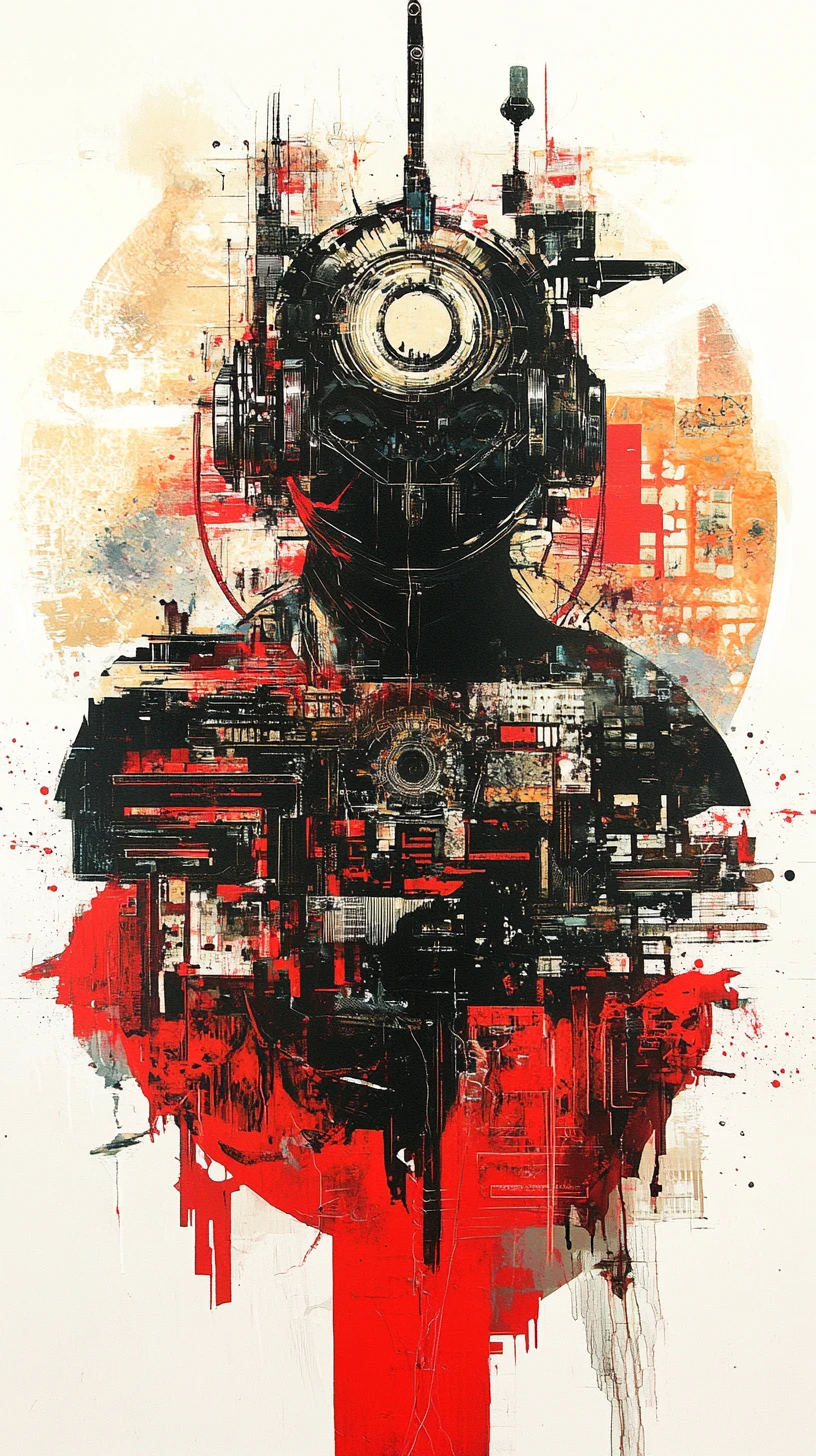 Abstrakte visuelle Kunst als Projektion von Glaube und Überzeugung