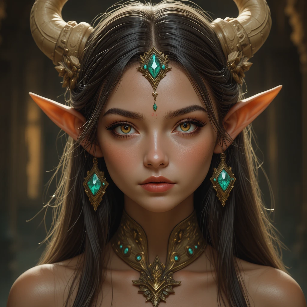 ワクフ風の世界の若きファンタジー女戦士