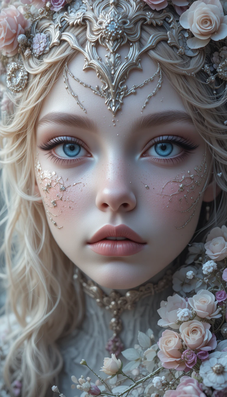 Serene close up of a celestial fantasy creature for children