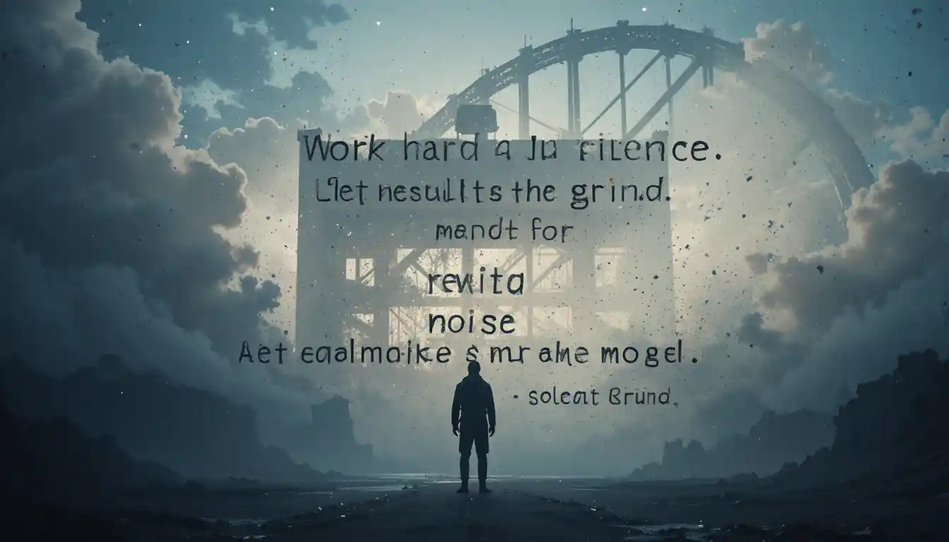 Quiet determination and success making the only noise