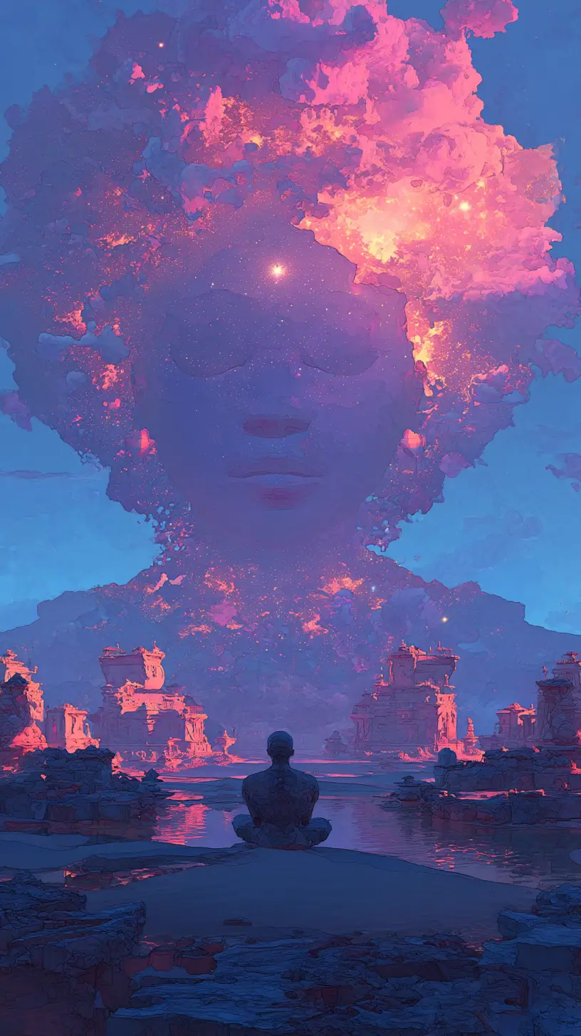 silhouette person