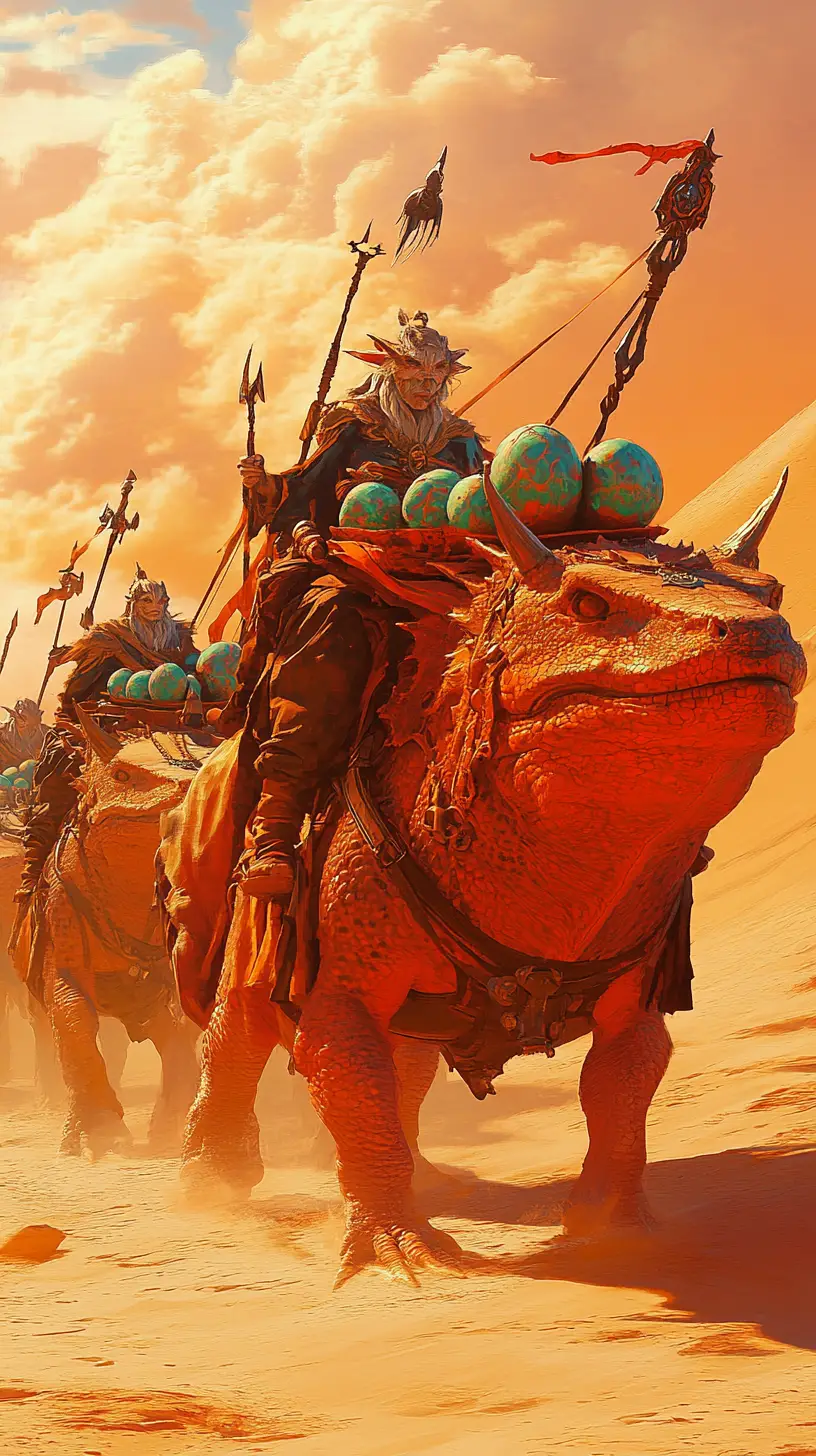 fantasy desert