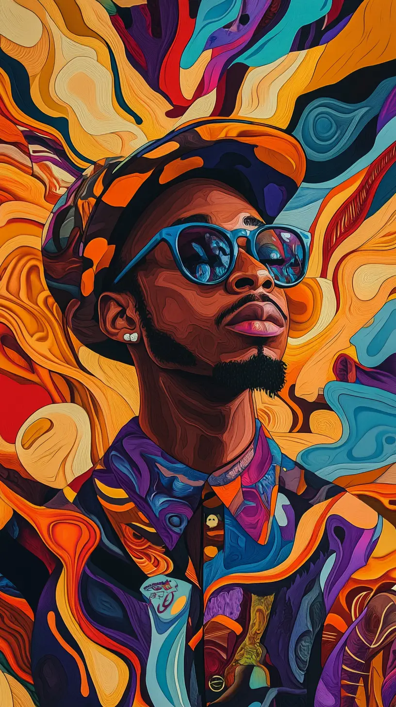 Bold hip hop typography inspired by rhythm and culture