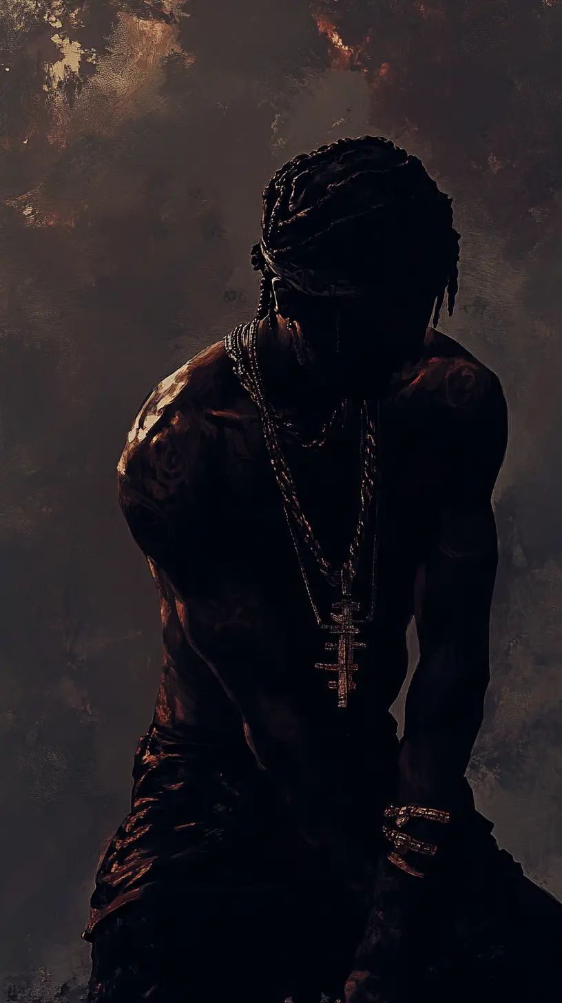 Grateful man reflecting on his roots and rap culture