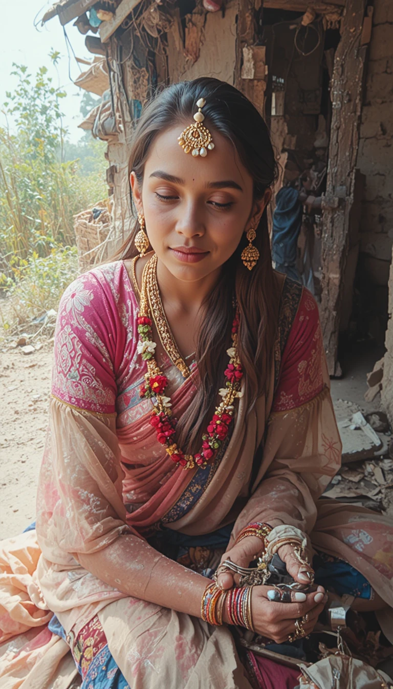 Indian farmer in debt facing daughters dowry marriage pressure