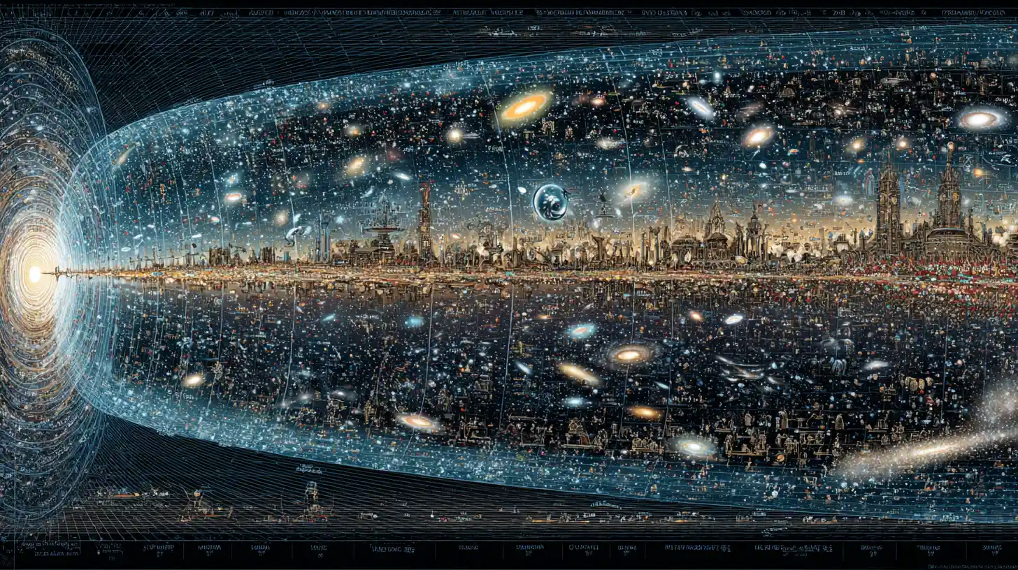 Cronologia del profondo tempo cosmico dalla nascita dell’universo alla Terra moderna