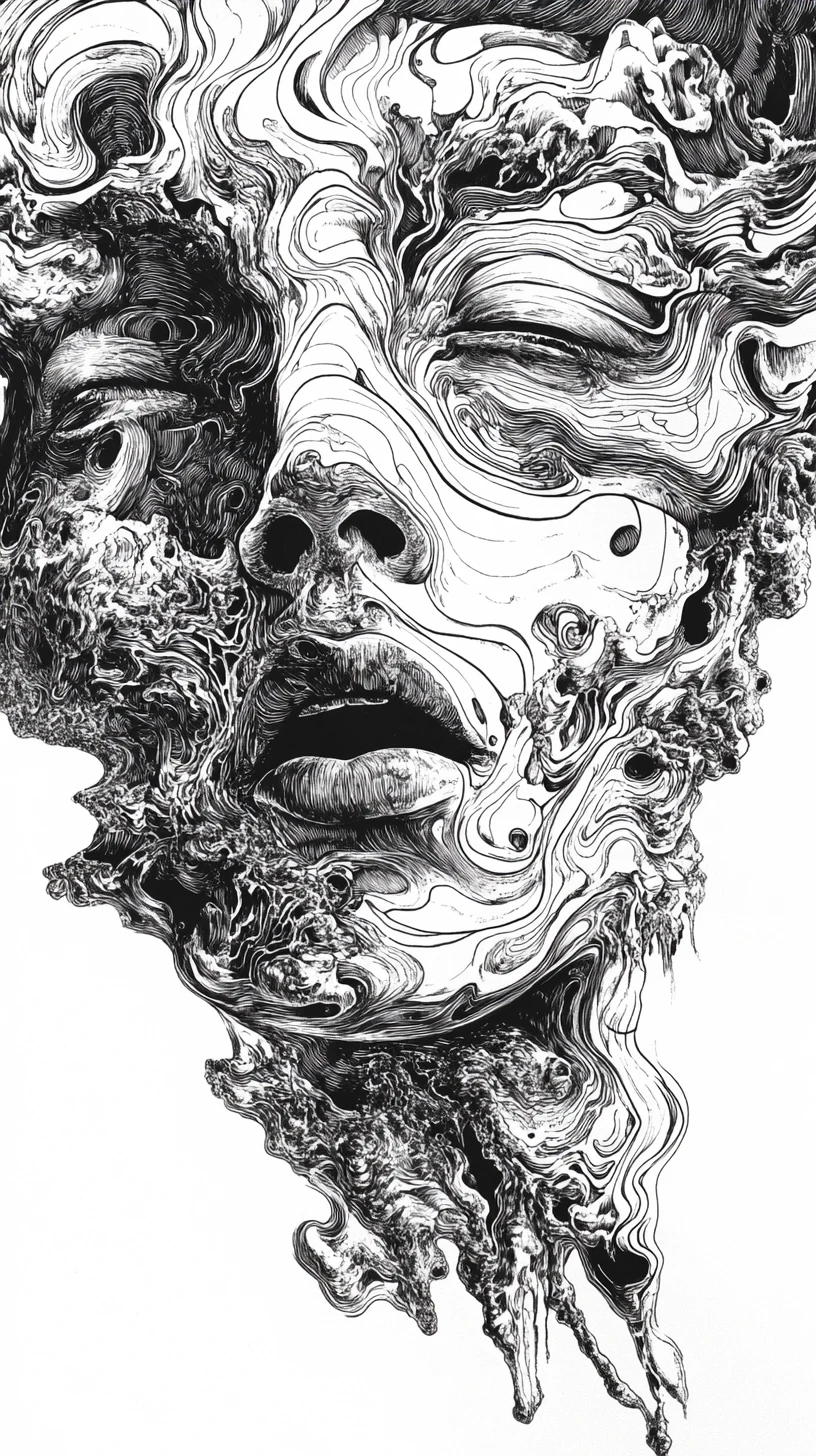 Bold rap lyric artwork about physics and broken dreams