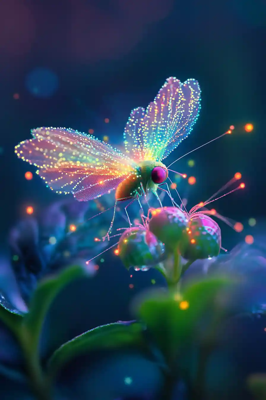Sundew Constellation Linked To Luminous Moth In Space
