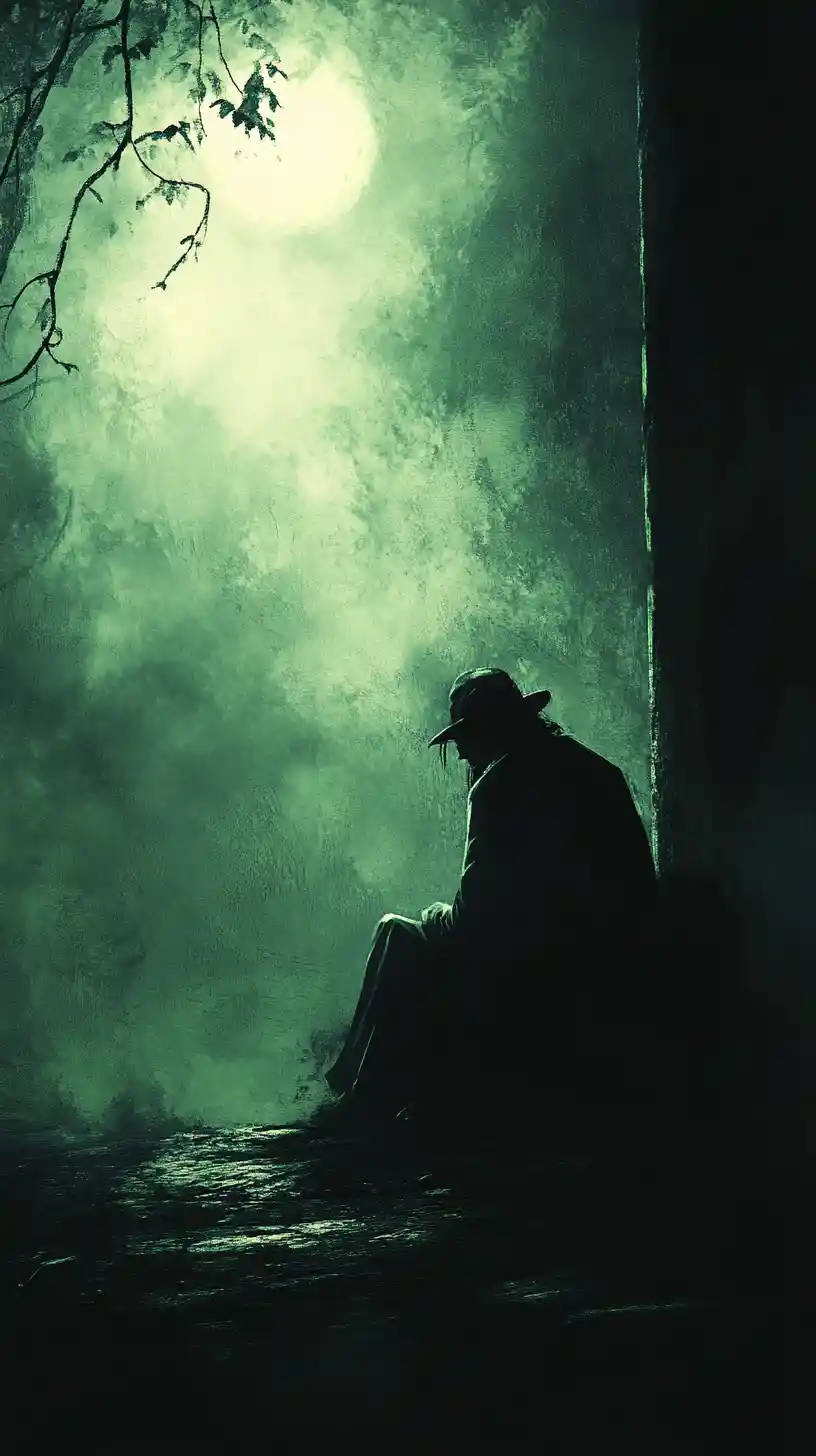 Man digging deep into the ground with a shovel
