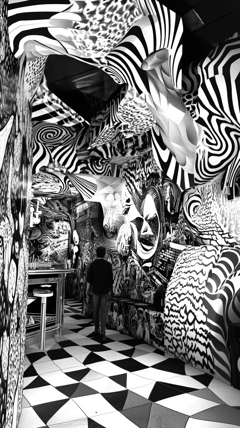 View Of A Shipshape Carnival Style Bar Interior